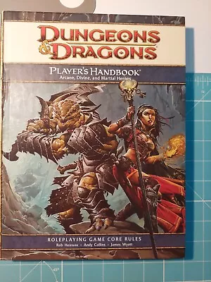 $40 • Buy Player's Handbook, D&D 4E, Wizards Of The Coast, VGC