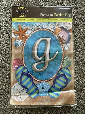 Decorative Garden Flag “G” Initial • $3.99