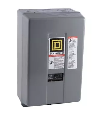 Square D Lighting Contactor 8903LG40V02C - 4 Pole - 110/120v Coil - 120-600V 30A • $500