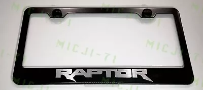 Raptor F-150 Stainless Steel License Plate Frame Holder Rust Free • $11.85