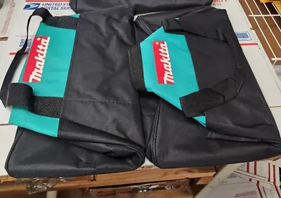 (2) MAKITA CONTRACTOR TOOL BAGS W/SHOULDER STRAP 14 X12 X9.5  DRILL IMPACT SAW • $24