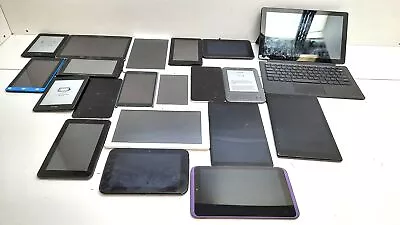 20x Untested Samsung Linx Amazon Huawei Archos Windows Android Tablet EBook • £230