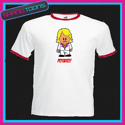 Keith Lemon Potato Ringer Retro Funny Tshirt • £14.70