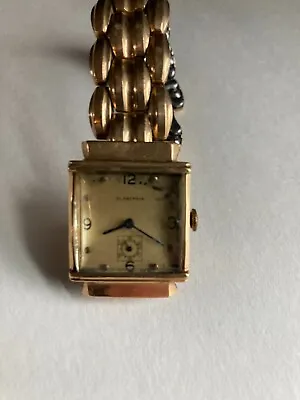 Vintage Blancpain 14K Gold Watch Compass And Watch Work See Pics • $700