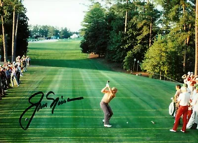 Jack Nicklaus Signed 7x5 Photo Masters Golf Open Champion Genuine Autograph +COA • £129.99