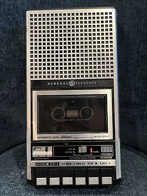 VTG General Electric GE  Cassette Tape Player Recorder 3-5152A DOES NOT WORK • $19.99