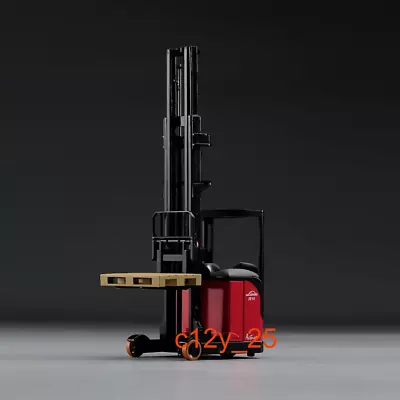 1/25 Diecast Linde Battery Counter Balanced Forklift Truck Collectible Car Model • £39.59