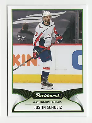 NM- 2021-22 Parkhurst #104 Justin Schultz Washington Capitals Card • $1.60