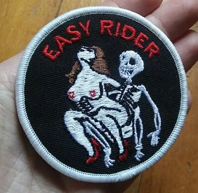 Embroidered Sew On Patch - EASY RIDER - Biker Motorcycle Jacket Vest PATCH • $9.43