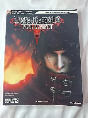 Dirge Of Cerberus Final Fantasy VII Signature Series Guide With POSTER • $18.99