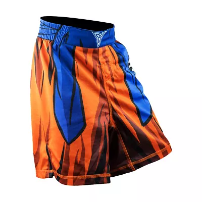 Dragonball Goku Fight Shorts MMA Kick Boxing Wrestling- Adu & Youths Sizes • $39.99