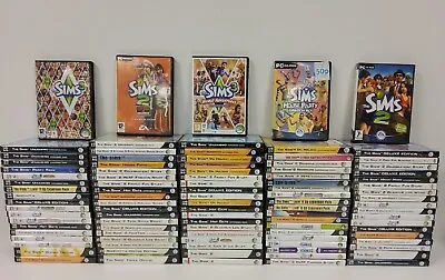 £19.99 • Buy 97 X Sims PC Games JobLot-World Adventures Business Sims 2 3 4 Ambitions Pets 