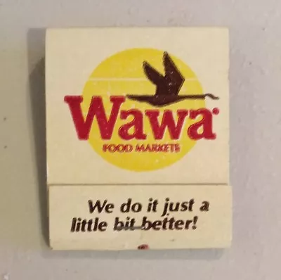 Vintage Pack Of Wawa Food Markets Matches Matchbook Philadelphia Unused NOS • $12.99