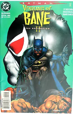 Batman VENGENCE OF BANE 11 The Redemption A Nm 1995 64 Pge Giant DC Comic • £11.99