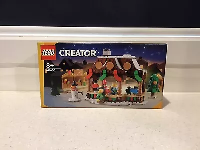 LEGO® Christmas Creator 40602 ~ Winter Market Stall ~ Brand New Factory Sealed  • $35