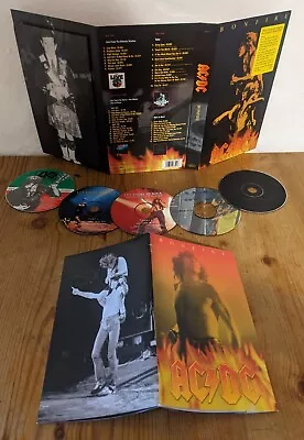 AC/DC - Bonfire - Tribute To Bon Scott (5 CD Box Set 2003) MINT • £34.99