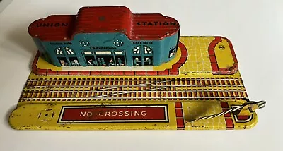 Marx Union Station Tin Litho Toy Vintage • $29.99