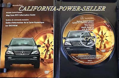 2000 2001 2002 Mercedes ML320 ML430 ML500 ML55 Navigation DVD 2002-1 COVERS USA • $599.99