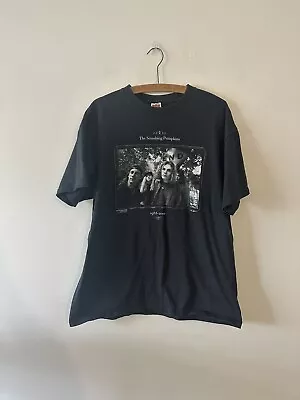 VINTAGE Smashing Pumpkins Black T-shirt  The End  1988 - 2000 RARE!! XL • $159