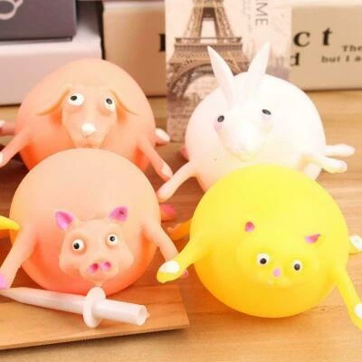 $3.18 • Buy Blowing Animal Vent Toy Boys Inflatable Kangaroo Ball Balloon Funny Water