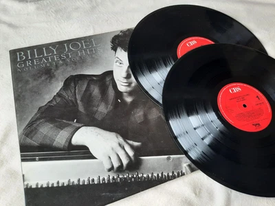 £24.99 • Buy Billy Joel GREATEST HITS Volume 1 And 2 LP UK Press **VG+ Vinyl** PROMO Copy 