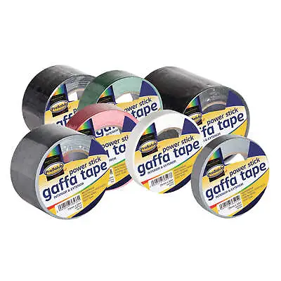 PROSOLVE 75mm X 50m Silver Premium Gaffer Tape Cloth Gaffa Duct Waterproof • £6.80