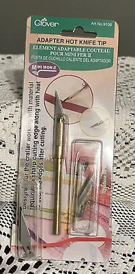 Clover Art No. 9106 Mini Iron II  Adapter Hot Knife Tip New In Package • $10.99