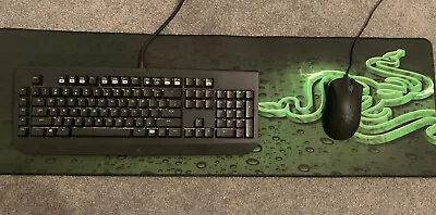 Razer Blackwidow Chroma Keyboard + Razer Deathadder Chroma Mouse + XL Mousemat • $180