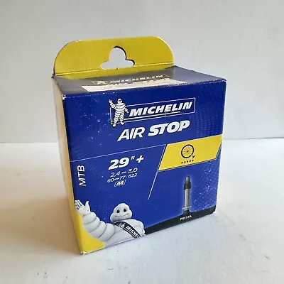 Michelin Airstop Mountain Bike Tube 29'' X 2.40-3.00 W/ 40mm Presta Valve 76084 • $8.95