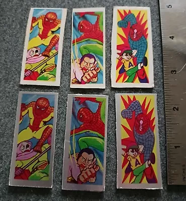 Menko Trading Card Lot Spiderman Marvel Comics Japanese • $9.99