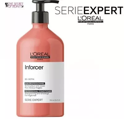 £25.99 • Buy Loreal Serie Expert Inforcer Conditioner 750 Ml Biotin + Vit B For Damaged Hair