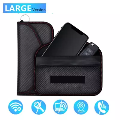 Faraday Bag RFID Signal Blocking Shielding Pouch Cell Phone Wallet Blocker HOT • $7.12