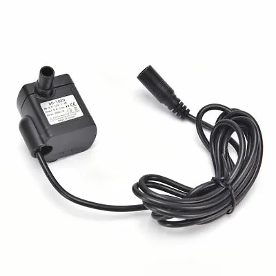 12v AQUARIUM WATER PUMP AUTO TOP UP TMC 3W DC SUBMERSIBLE FISH TANK MARINE • £17.99