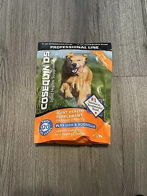 Nutramax Laboratories Cosequin DS Plus MSM For Dogs 120 Soft Chews 08/2024 • $21.99