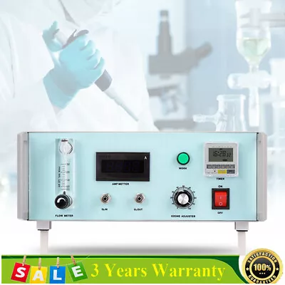 Laboratory Ozone Generator Medical Ozone Therapy Sterilizer Machine 110mg/L • $255.55