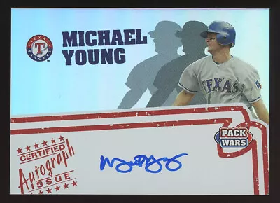 2005 Topps Pack Wars #PWA-MY Michael Young AUTO (S02) • $14.99