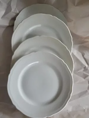 Richard Ginori Antico Doccia White Bread Butter Plate 6 5/8  Set Of 4 • $39.95