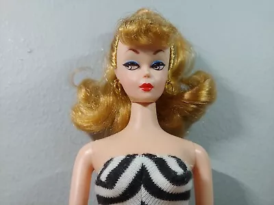 Barbie 35th Anniversary Doll 1959 1993 Reproduction In Swimsuit Blonde  • $24.99