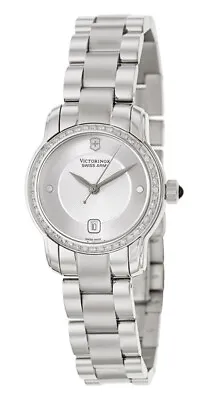 Swiss Army Vivante Steel & Diamond Womens Swiss Watch Silver Dial 241489 • $747.90