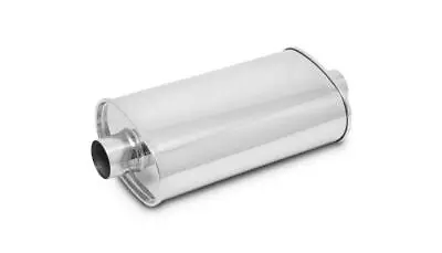 Vibrant Performance 1103 STREETPOWER Oval Muffler 3  Inlet/outlet (Center-Cent • $149.99