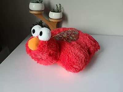 Pillow Pets Sleeptime Lites Sesame Street Elmo Sleeping Night Light EXC COND  • $16