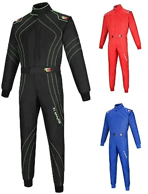 Kids / Juniors Karting Suit Go-Kart Suit Cordura Overall 2 Layer Racing Suit TK • £49.99