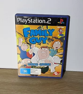 Family Guy Video Game  Playstation 2 (PS2) - No Manual Tested & Working • $16