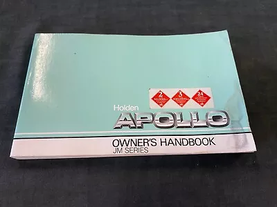 1993 HOLDEN APOLLO JM OWNERS MANUAL. Unused Was Dealership Reference For Service • $7.50