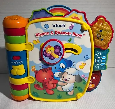 Vtech Rhyme And Discover Book EUC • $15.25