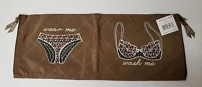 NWT~ Vera Bradley Brown Wash & Wear Organizer • $19