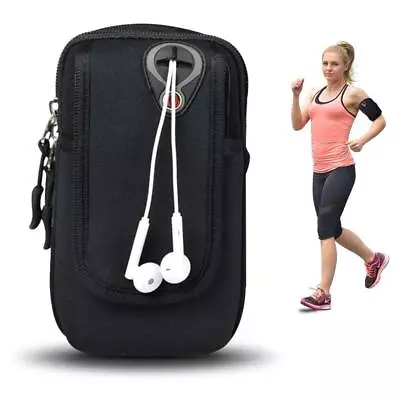 Sports Hiking Exercise Arm Bag Neoprene Mobile Phone MP3 Wallet Holder Package • $7.59