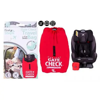 Baby Car Seat Travel Bag Gate Way Check Protector  Standard Car Booster Travel • £13.95
