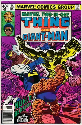 Marvel Two-In-One (Marvel 1974 Series) #55 VF Thing And Giant-Man • $5.24