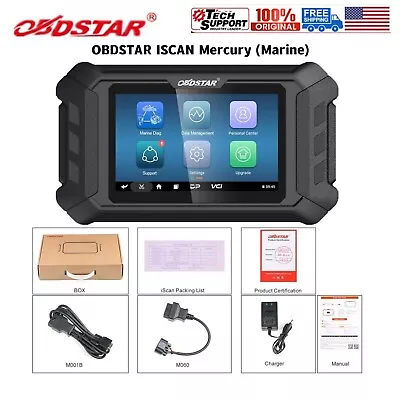 OBDSTAR IScan For MERCURY Marine Diagnostic Code Reader Data Flow Action Test • $343.99